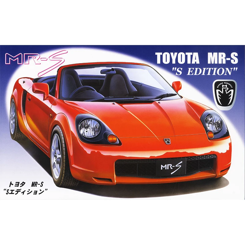 

Assembled Model 1/24 Toyota MR-S S Edition Roadster 03535