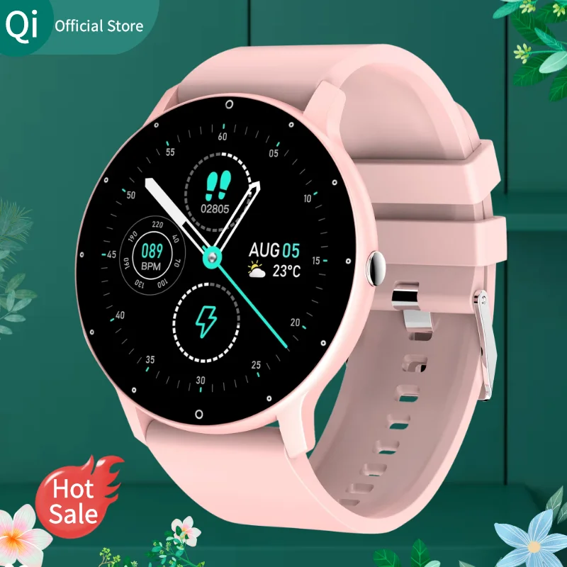 

2022 Smartwatch Full Touch Screen Ladies Watch Women Fitness Tracker Waterproof Multi Dial Smart Watch for Women Call Reminder