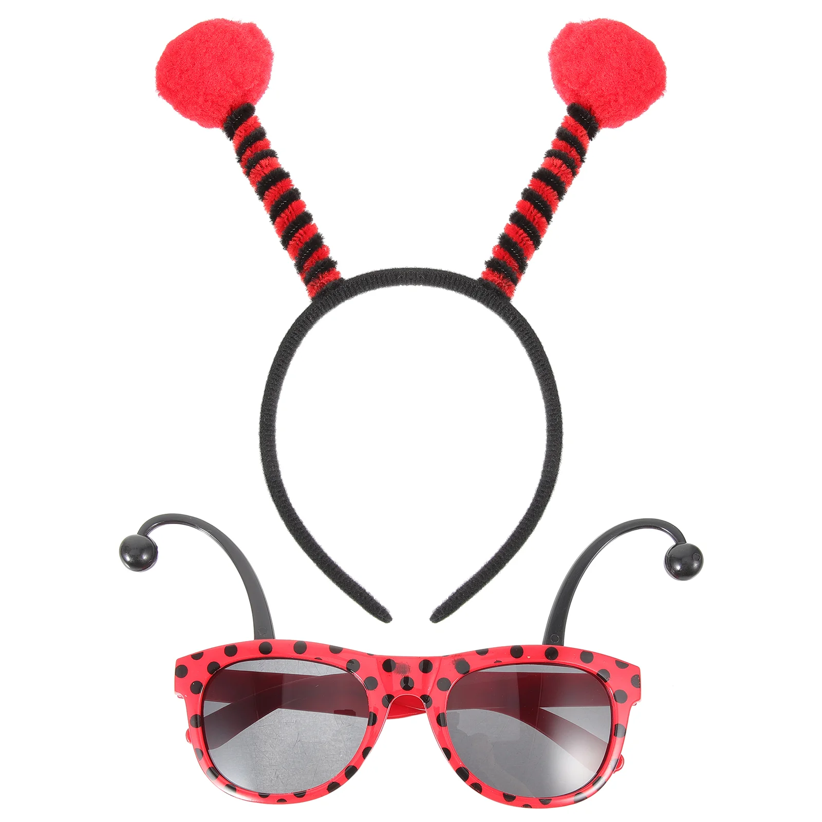 

Аксессуары для детской вечеринки, аксессуары для косплея, божья коровка, пушистая повязка для волос, пластиковый головной убор, детский Дек...