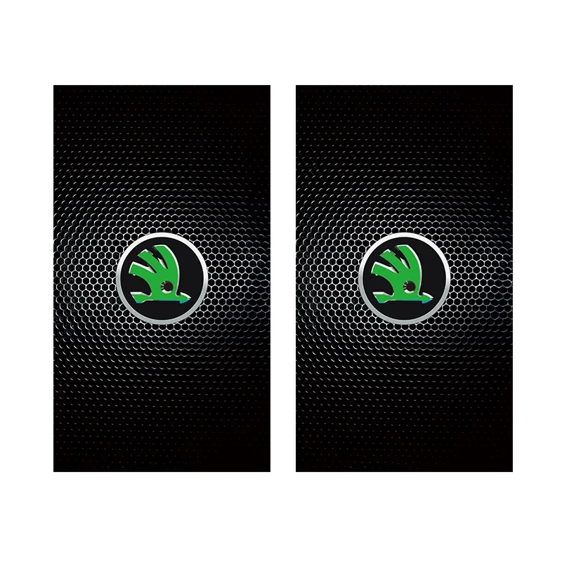 

2 шт. защитные пленки на центральную стойку автомобиля, наклейки для Skoda Octavia 2 3 Superb Rapid Kodiaq Karoq RS Fabia Kamiq Yeti