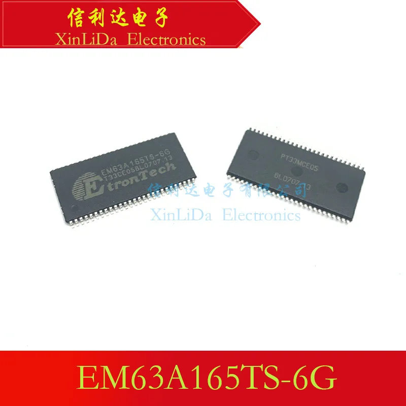 

Флюоресцентная версия EM63A165TS EM63A165 TSOP54, новые и оригинальные микросхемы памяти