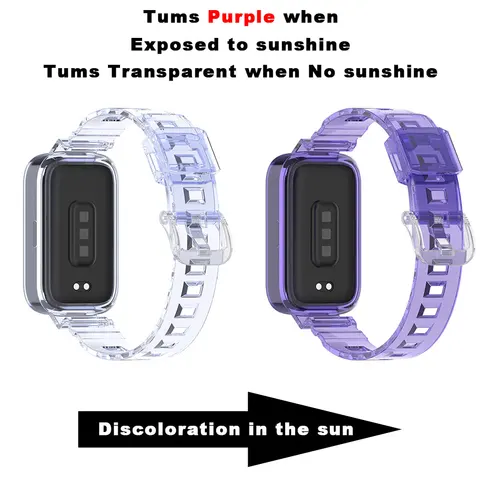 Ремешок для Xiaomi Band 8/9 Active Arvin, солнечный, силиконовый