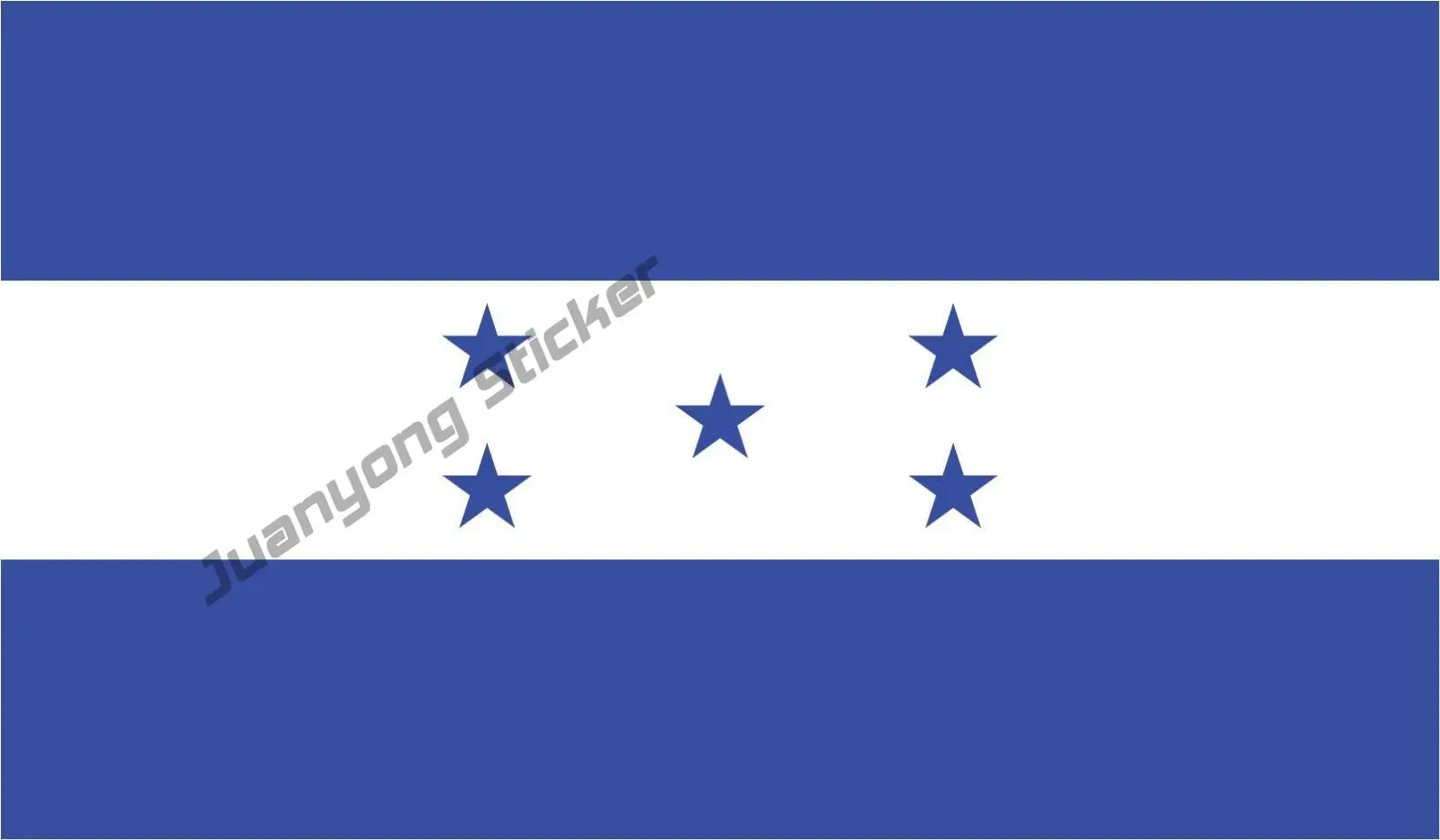 

Honduras Flag Vinyl Decal Bumper Sticker Car Truck Van Laptop Window Scratches Sunscreen Decal Decoration Accessories Decor