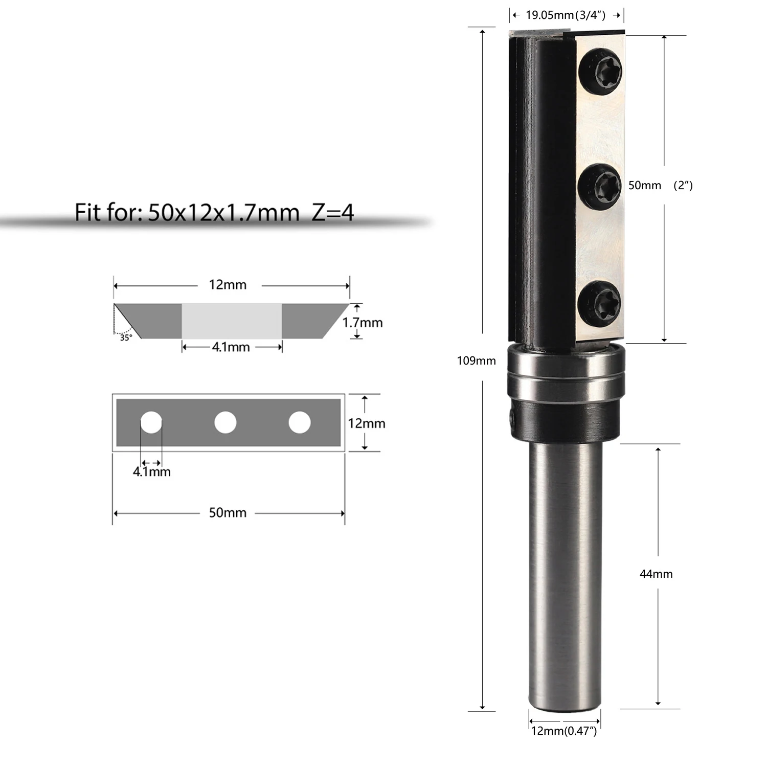 

Верхние подшипники 12 мм хвостовик спиральная фреза шаблон рисунка диаметром 3/4 дюйма сменная карбидная вставка резак 2 кромки