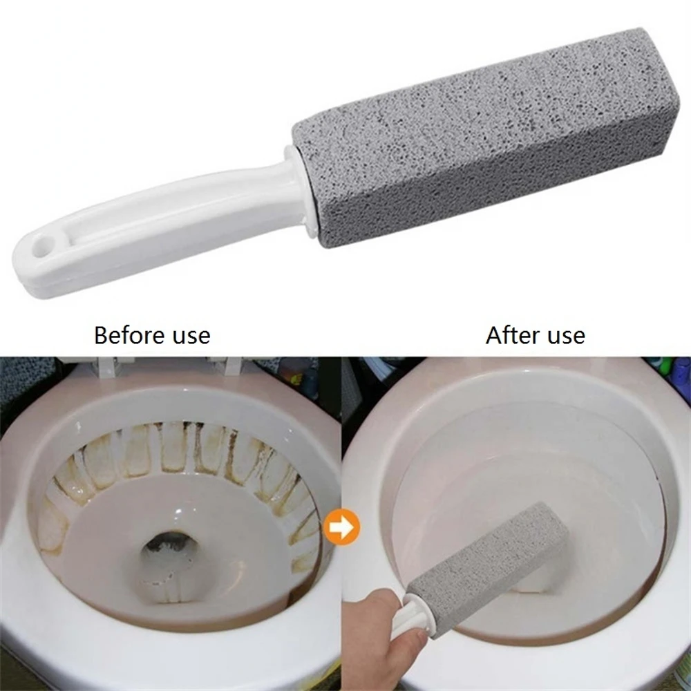 

1PCS Pumice Toilet Cleaning Brush Toilet Brush to Remove Stains and Yellow Scale Brush Bathroom Pumice Sink Cleaning Stick