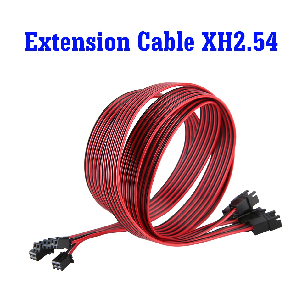 

3D Printer Parts Cooling Fan Extension Cable 2pin XH2.54 Connection Line Lengthen Wire Female to Male 1M