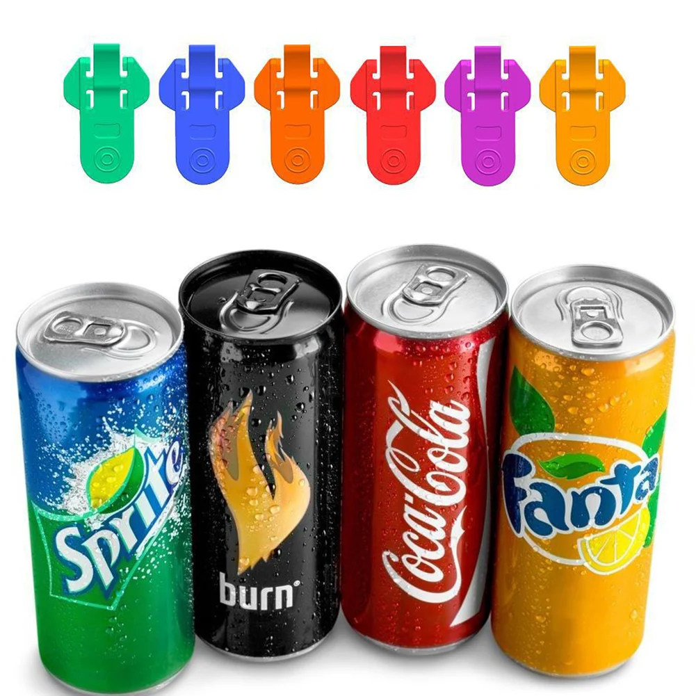 

1pcs Color Manual Easy Can Opener Tab Openers Leakproof Soda Can Lids Soda Can Cover Pop Cover Beer Soda Cans Camping Tools