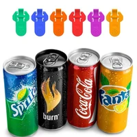 1pcs color manual easy can opener tab openers leakproof soda can lids soda can cover pop cover beer soda cans camping tools