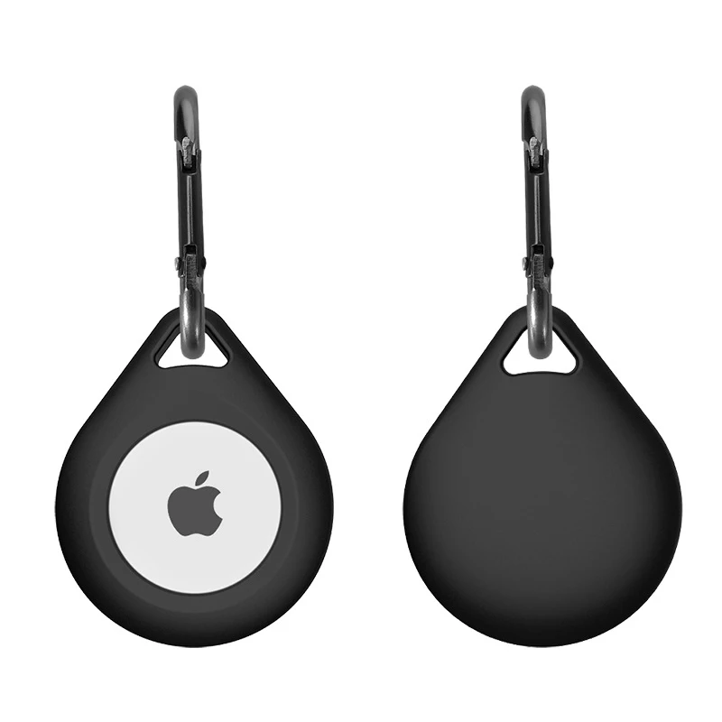 

Liquid Silicone Case For AirTags Protective Cover For Apple Location Tracker Airtag Accessories Anti-scratch Protective Sleeve