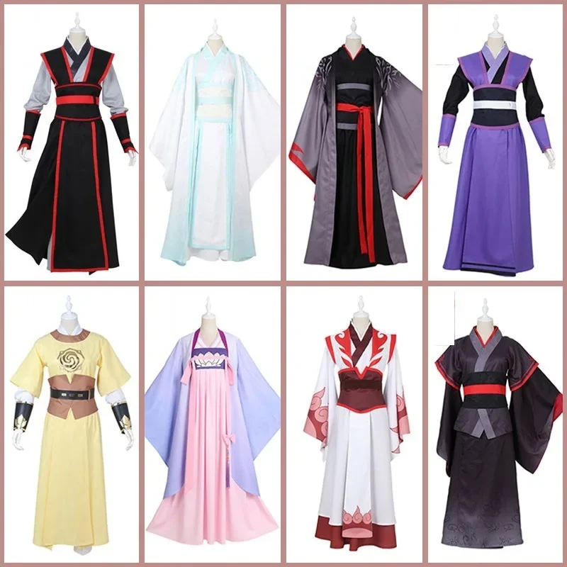 Костюм для косплея из аниме дао МО то Ши Вэй усян/Lan Wangji/Jiang Cheng/Jiang Yanli Grandmaster of Demonic