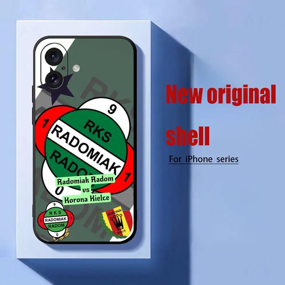 Фото Чехол Team Radomiak Radom Hot для iPhone 17 16 15 14 13 12 X XR XS 8 Plus Mini Pro Max, мягкий, черный, противоударный №2