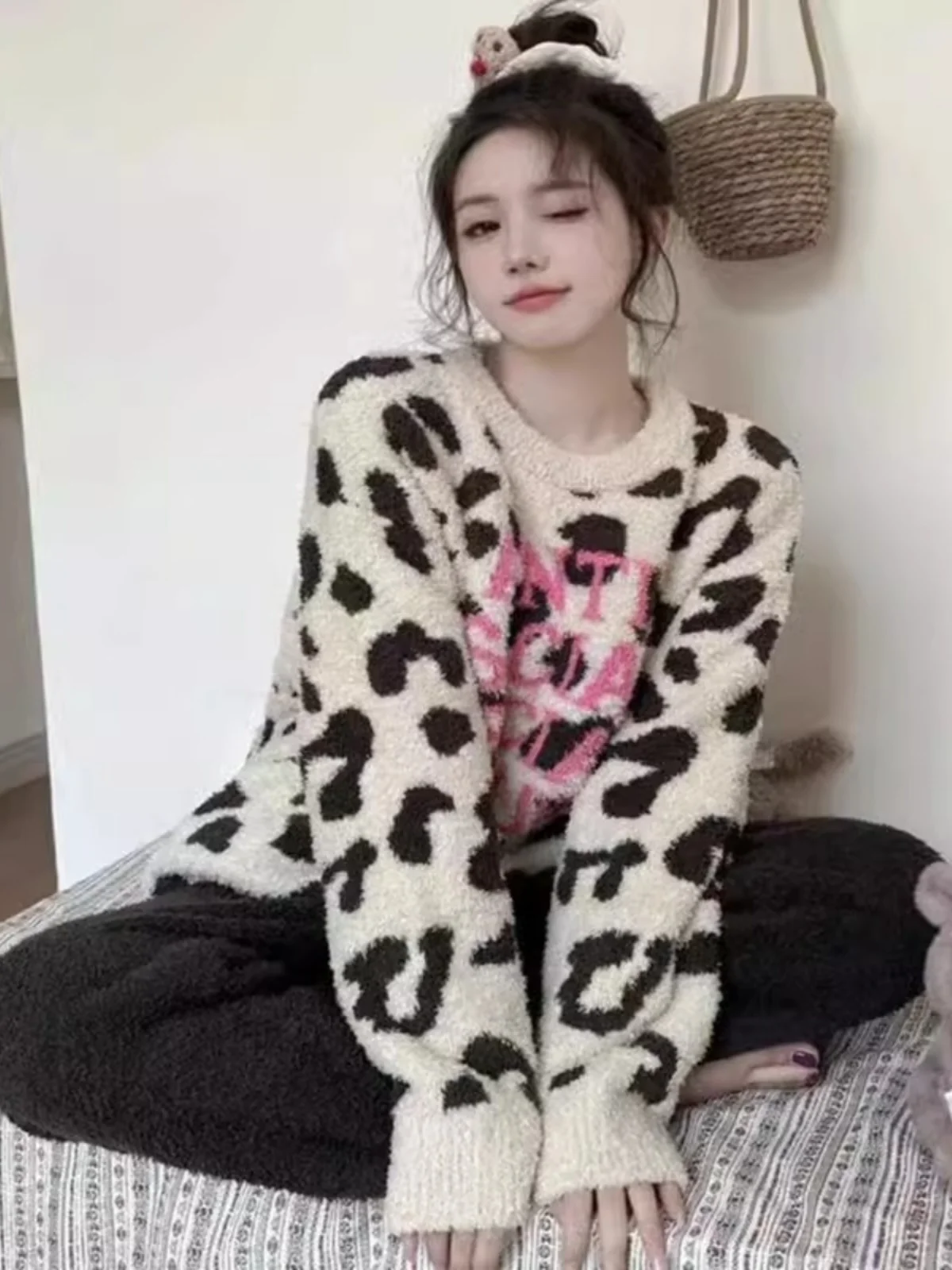 Легкий роскошный новый полубархатный пижамный комплект для женщин на осень и