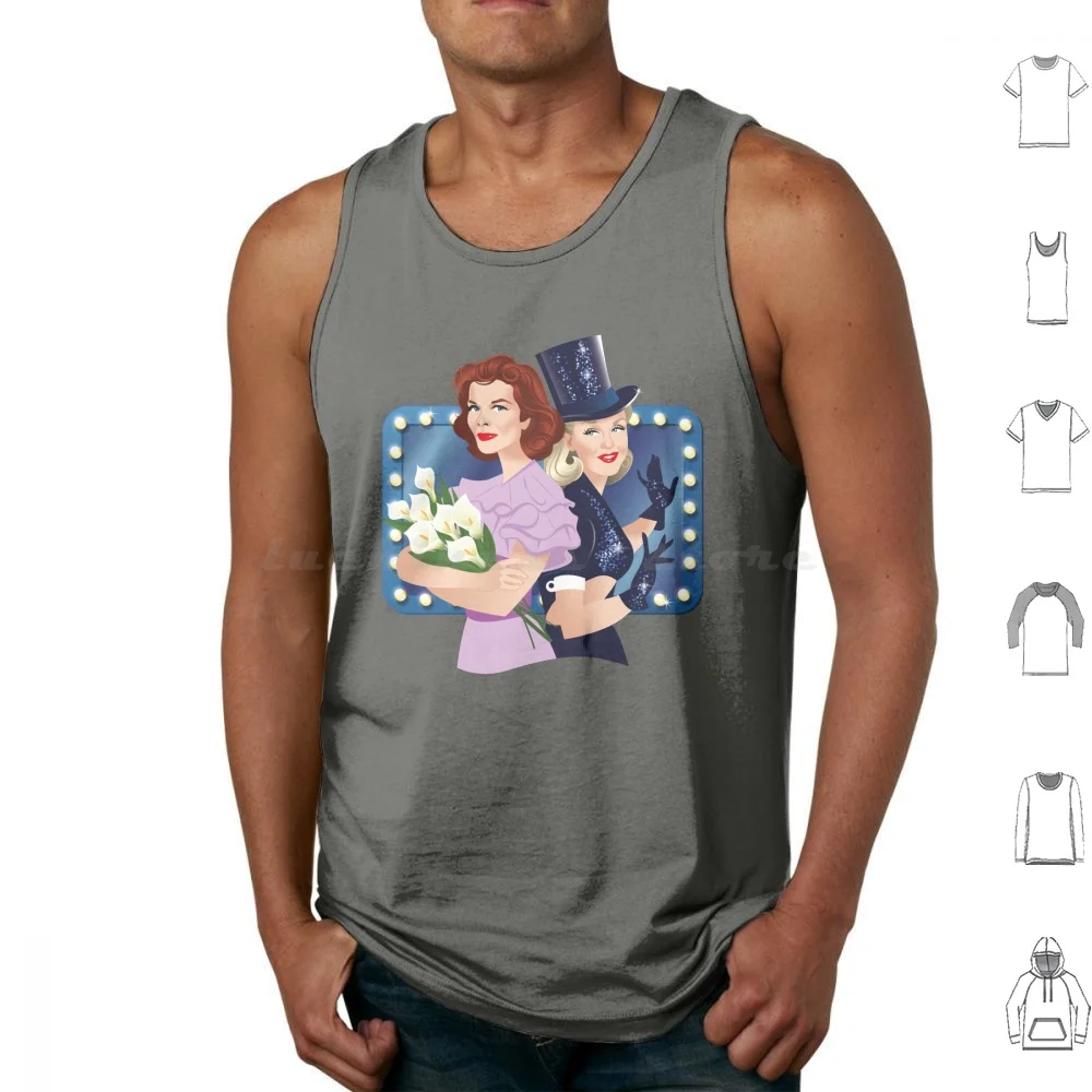 

The Calla Lilies Are In Bloom Again Tank Tops Print Cotton Stage Door Ginger Kate Hollywood Theatre Calla Lilies Actress