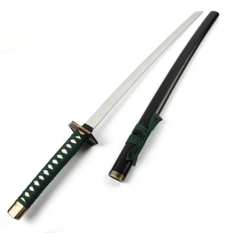 100 см косплей аниме шоу Bleach Zanpakutou оружие Aizen Sousuke Kyoukasuigetsu Katana деревянный меч костюм