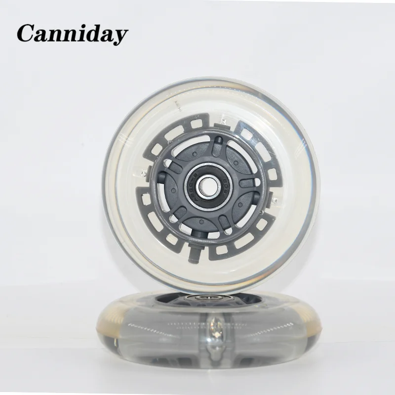 2 шт. колеса со светодиодной подсветкой для детей и взрослых из искусственной