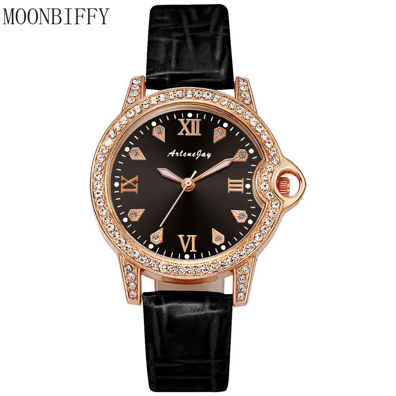 

Fashion Quartz Wrist Watch for Women Luxury Ladies Leather Roma Numbers Wristwatches Clock Montre Femme Reloj Mujer Elegante