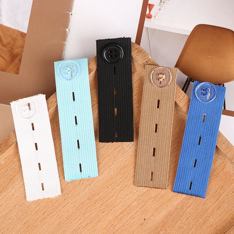 

Удлинитель для джинсов для мужчин и женщин, регулировка талии, эластичные штаны, 2 шт.