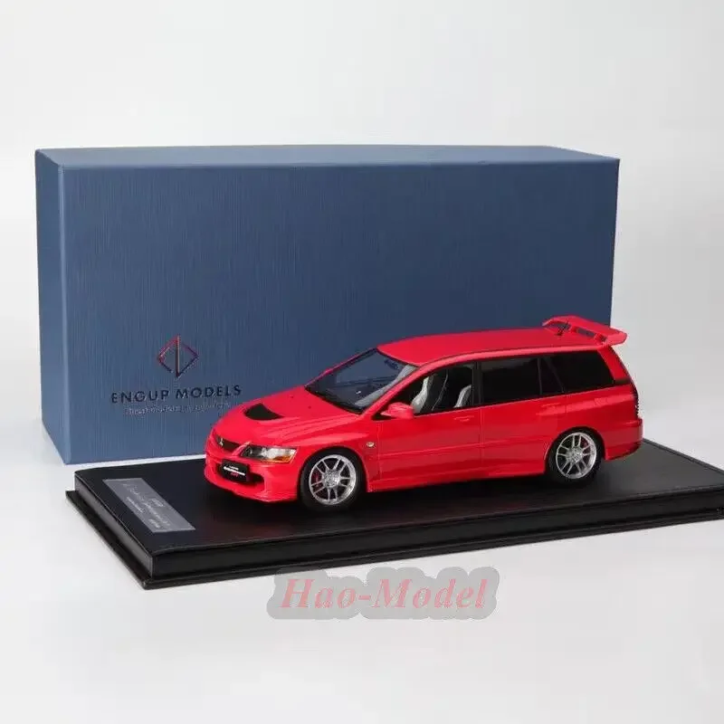 ENGUP 1:18 для Mitsubishi EVO литая под давлением модель автомобиля из смолы детские игрушки