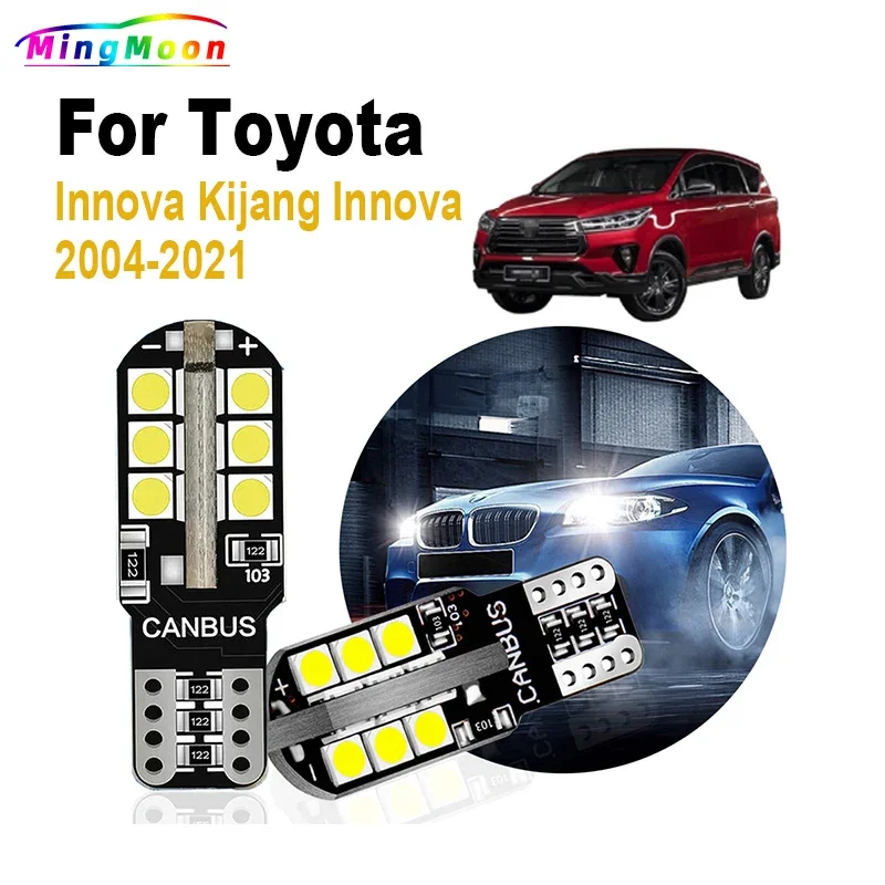 2 шт. автомобильные лампы для внутреннего освещения Toyota Innova Kijang 2004-2016 2017 2018 2019 2020