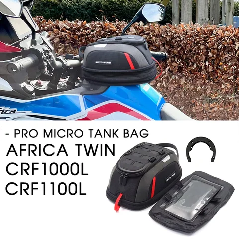 Africa Twin CRF1100L Мотоциклетная сумка для микробака PRO для HONDA CRF1000L CRF 1100L Africa Twin Quick Release Сумки для топливного бака Комплект