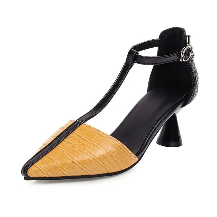 

Oversize Large size Big Size Pointed single shoes ladies high heels women shoes woman pumps