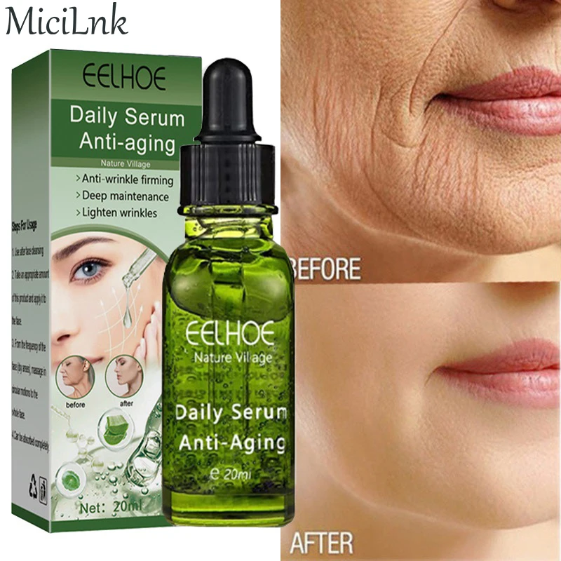 

Instant Wrinkle Remover Face Serum Lifting Firming Fade Fine Lines Anti-aging Essence Whitening Brighten Nourish Skin Care