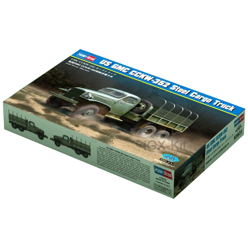 Hobbyboss 83831 масштаб 1/35 США GMC CCKW 352 стальной грузовик автомобиль хобби ремесло
