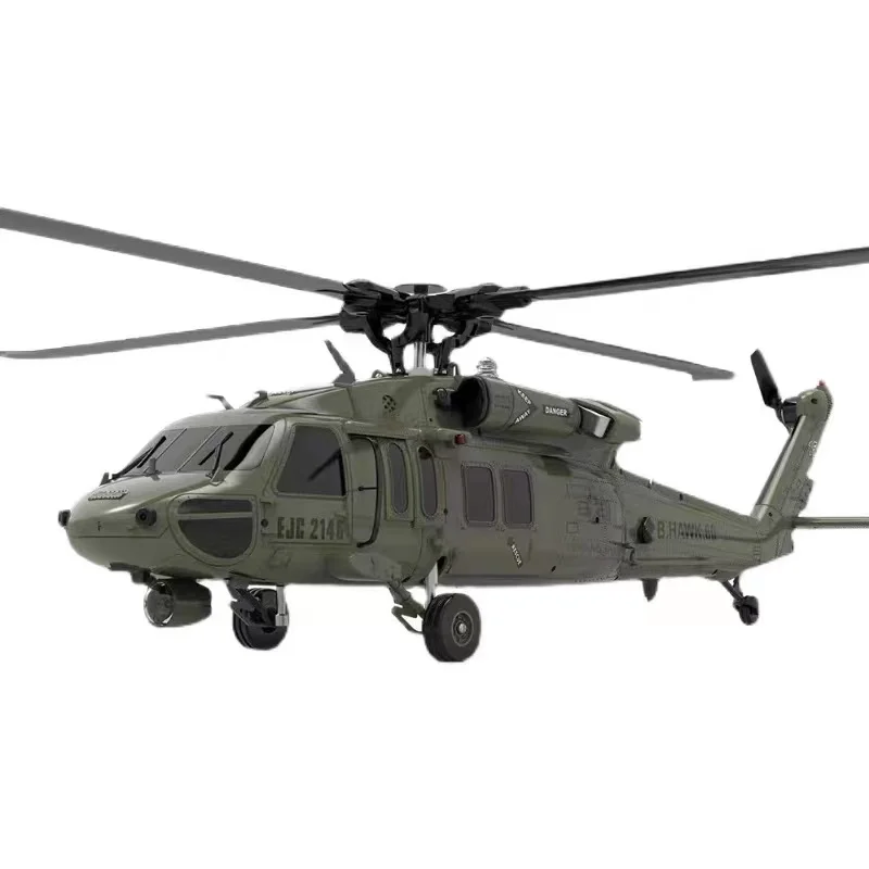 F09 6-осевой Радиоуправляемый вертолет с высокой имитацией 1:47 масштаб UH60-Black Hawk