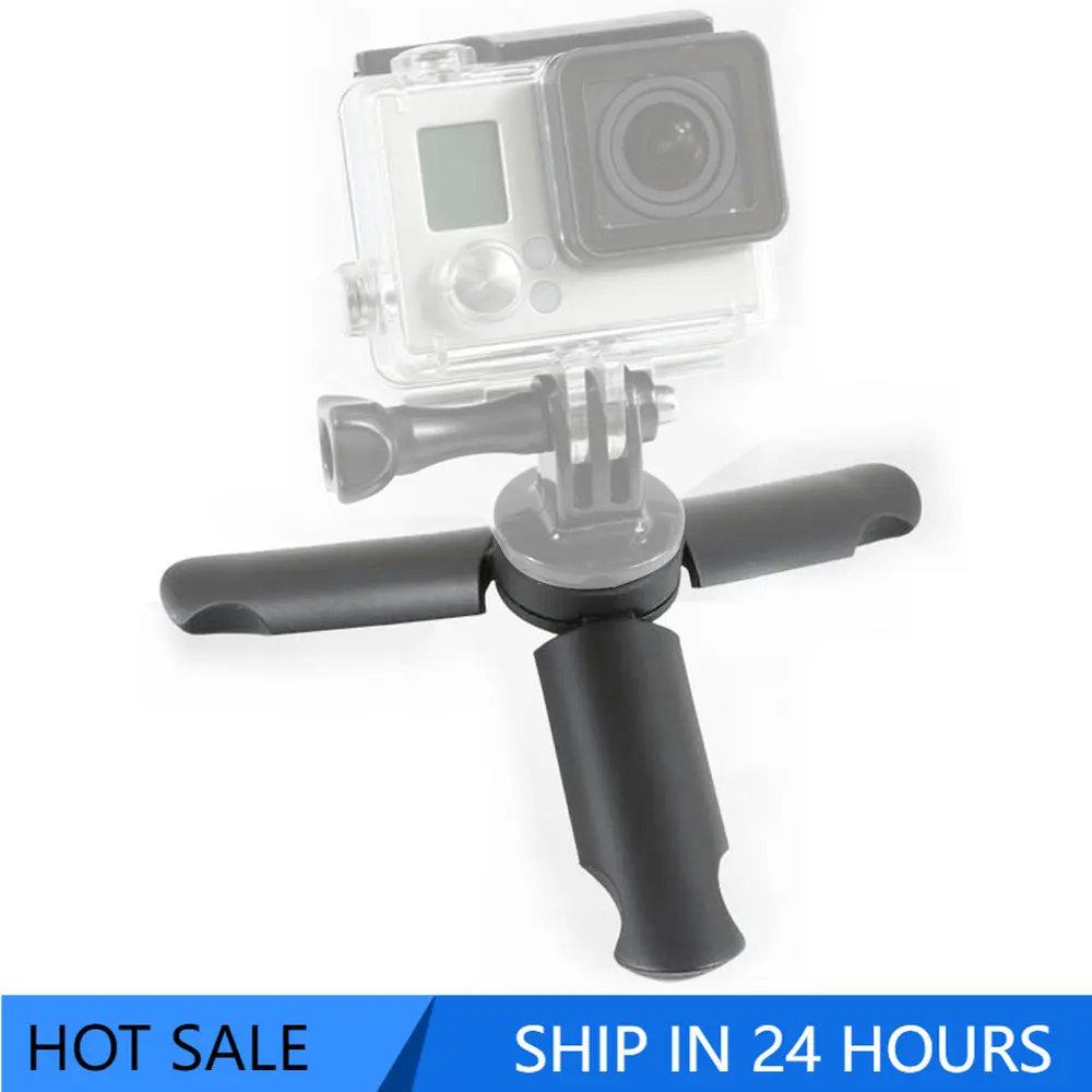 

Portable Tripod table Tripod folding Tripod Stand Handle Grip for gopro 10 9 8 7 6 5 4+3 Micro single camera and sport camera