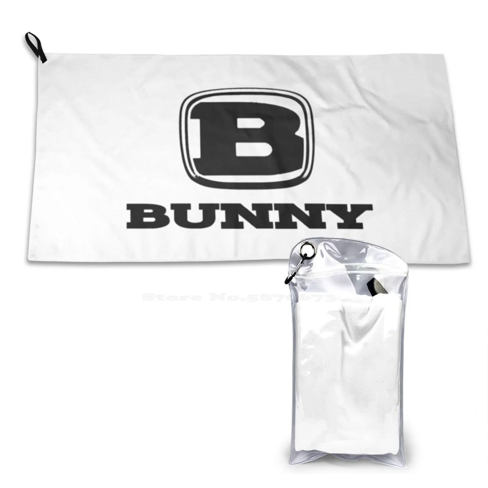 Персонализированное мягкое полотенце Bunny для дома и улицы Bad Reggaeton Puerto Rico Music Yhlqmdlg