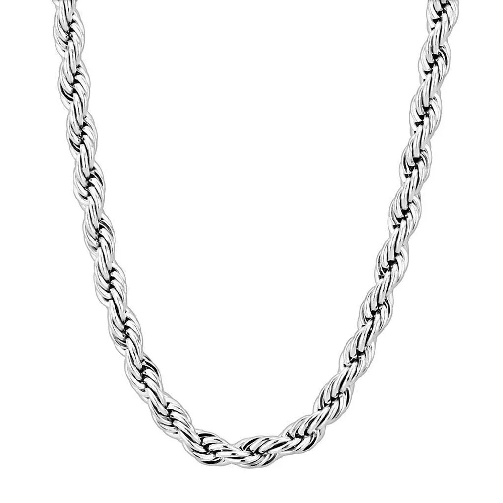 

TK2433 - High polished (no plating) Stainless Steel Chain with No Stone