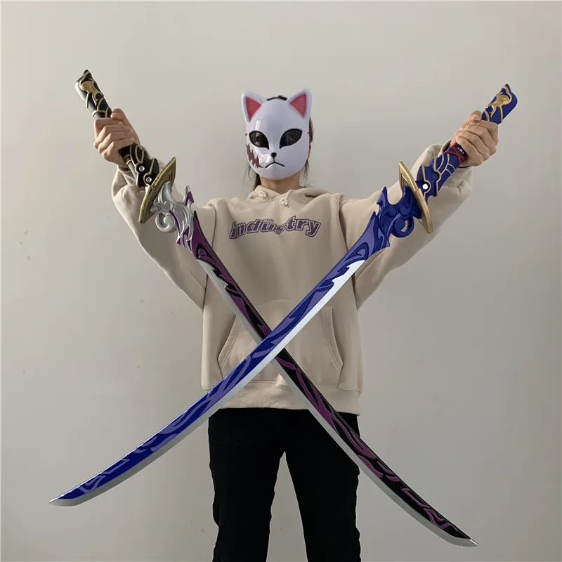 105 см Raiden Shogun Katana Sword Game Genshin ударопрочный меч Beelzebul Musou безопасный искусственный