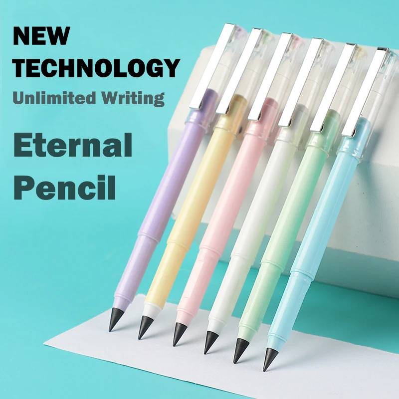 

Неограниченный вечный карандаш без чернил, карандаши для рисования скетчей, канцелярские принадлежности, школьные принадлежности, набор карандашей для рисования