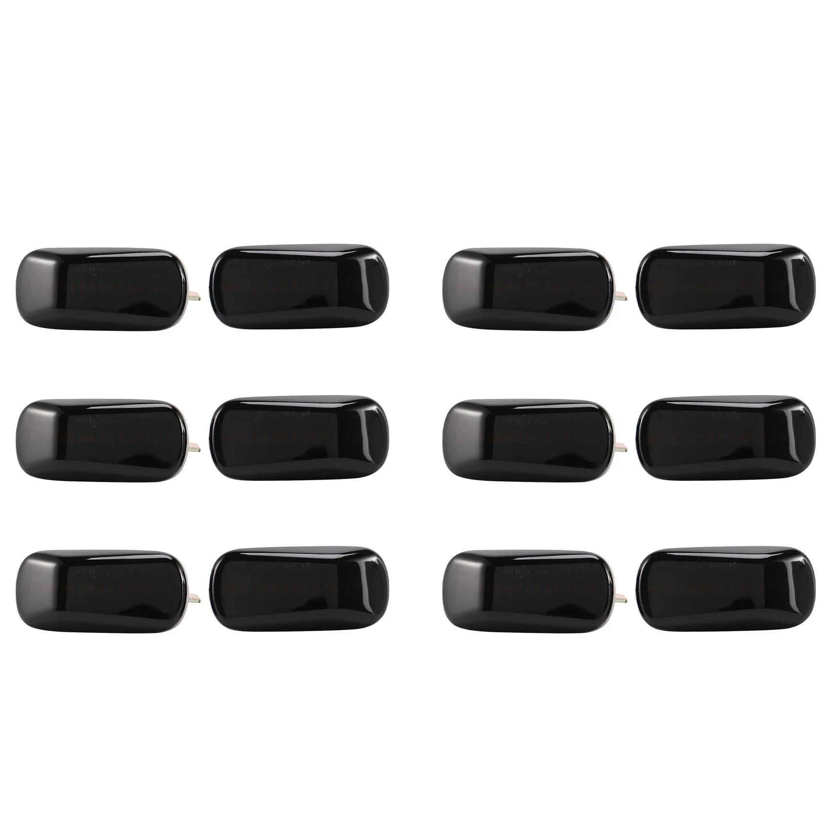 

12X Car LED Dynamic Side Marker Signal Lamp Light Turn Lamp for Honda Accord Civic Acura CR-V Fit Jazz Odyssey Black