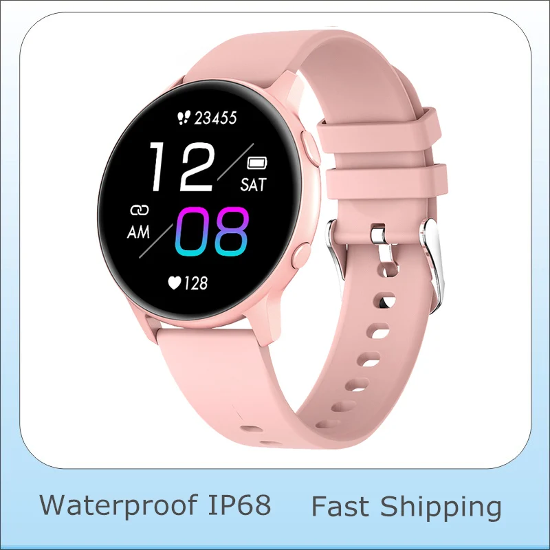 

Smart Watch Women Men Waterproof IP68 Activity Tracker Incoming Call Whatsapp Notification Smartwatches 2022 Wearable Devices