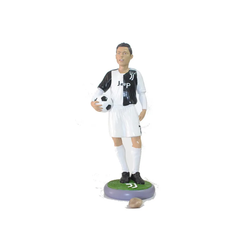 

World Cup Football Doll C Luo Massey Hand-Held Star Character Decoration Doll Star Model Birthday Gift