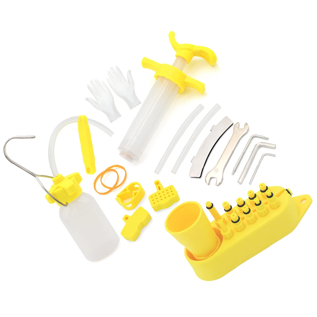 

Набор гидравлических тормозов, пластиковые запасные части для ремонта велосипедов