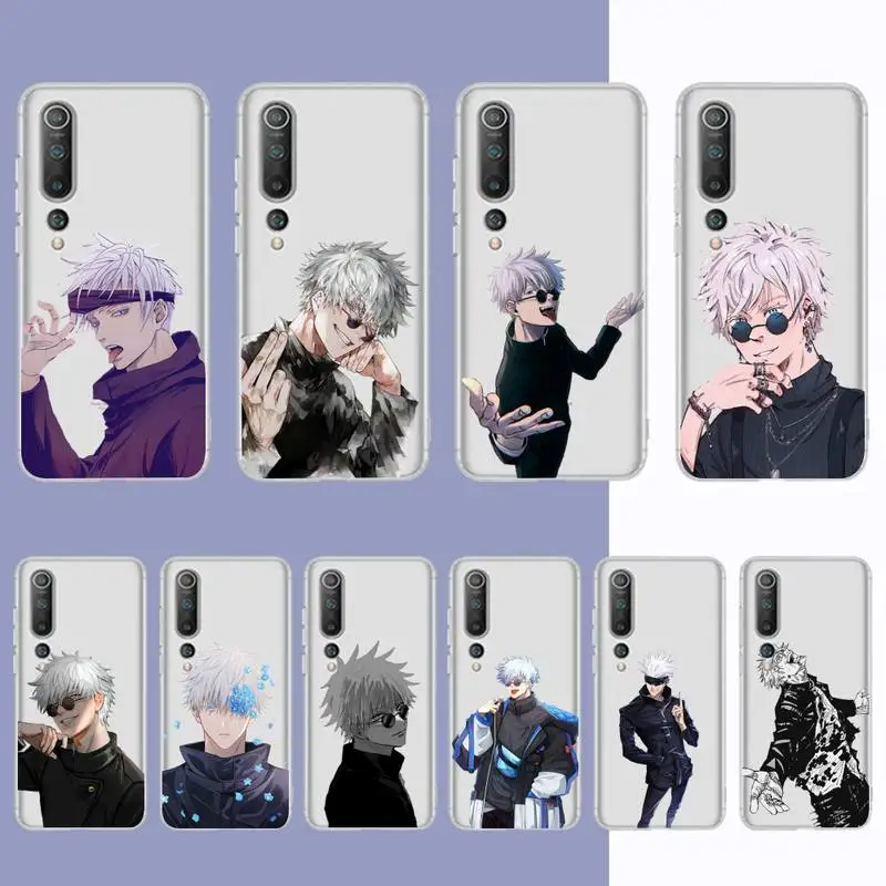 

Yinuoda Satoru Gojo Phone Case For Redmi Note 5 7 8 9 10 A K20 pro max lite for Xiaomi 10pro 10T