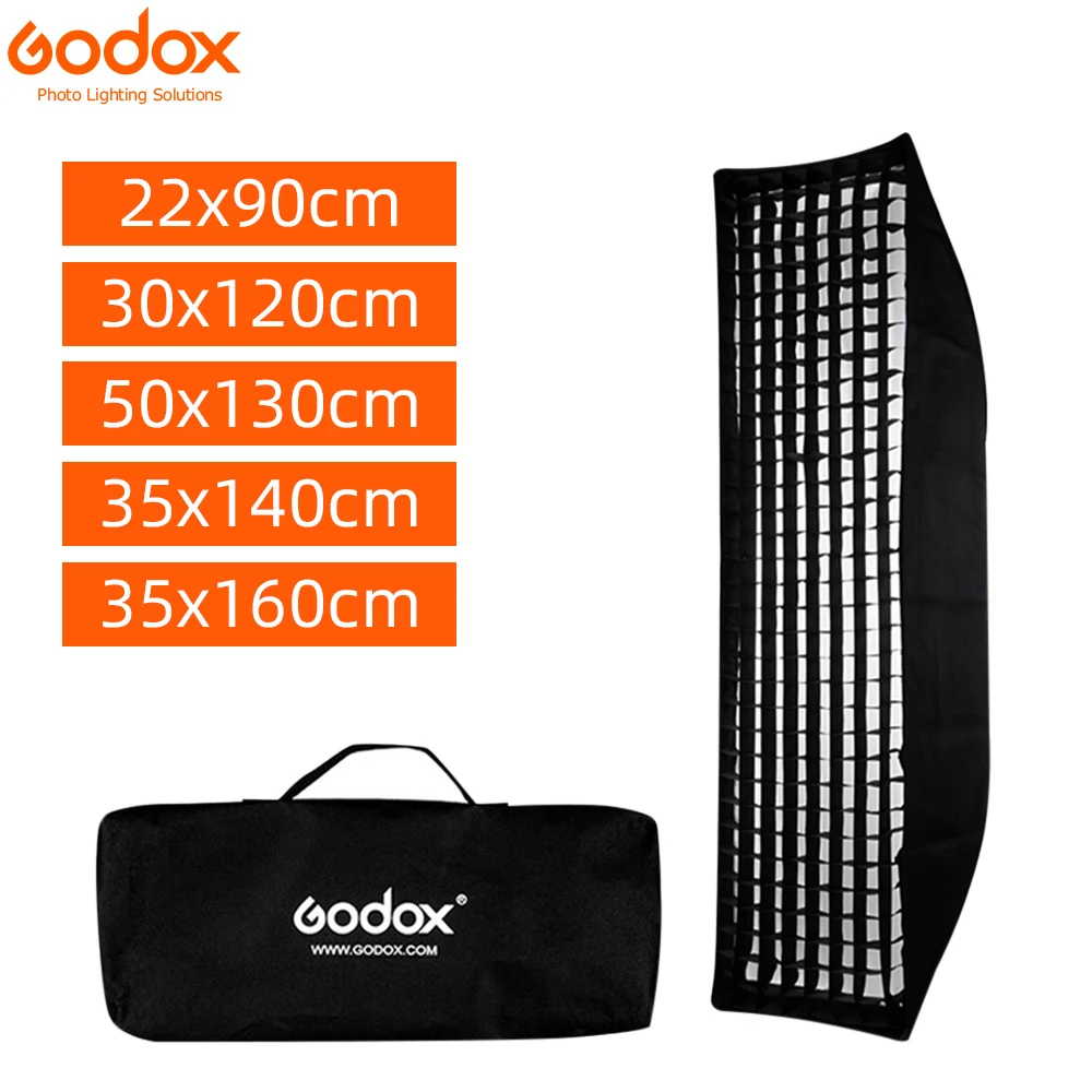 Godox 22x90 см 30x120 см 50x130 см 35x140 см 35x16 см 0 см Портативный Сотовый Фонарь с креплением Bowens для студийной вспышки Godox 22x90 см 30x120 см 50x130 см 35x140 см 35x16 см 0 см Портативный Сотовый Фонарь с креплением Bowens для студийной вспышки