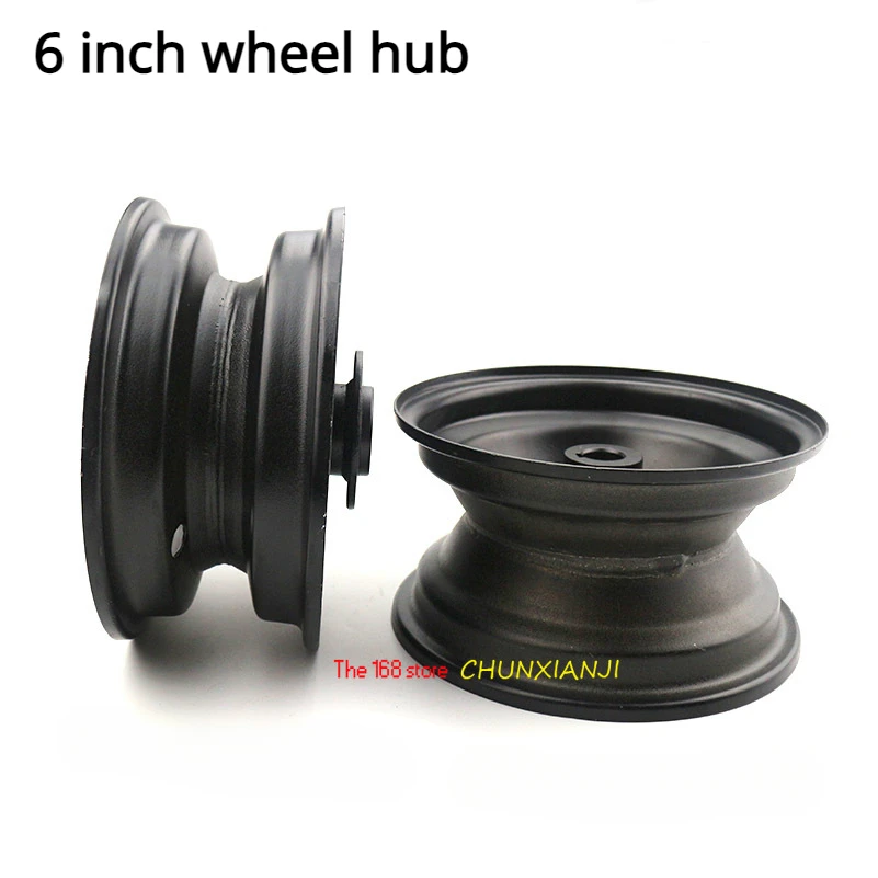 

Good quality rear wheel hub 6 inch rims use 145/70-6 tyres tires for ATV Go Kart Buggy Razor Scooter accessories