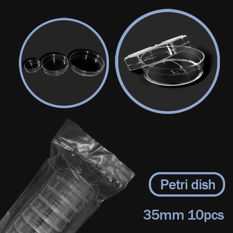 Пластиковые чашки Петри 35 мм, прозрачные, 10 шт. анна анатольевна сироткина дорога на ай петри ялта бахчисарайское шоссе путешествие в прошлое