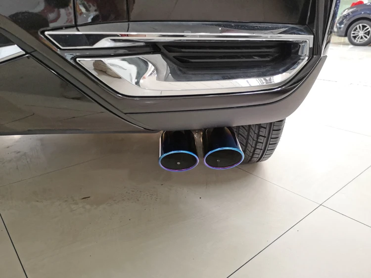 Автомобильная выхлопная труба декоративная рама хвостовая ГОРЛОВАЯ маска для