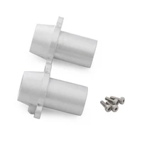 2pcsset metal rear axle sleeve replacement rear hubs kits for 110 axial rbx10 ryft rc crawler car