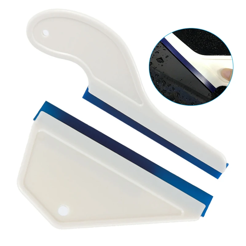 

Window Squeegee Cleaner Glass Rubber Water Remover Wiper Blade Car Cleaning Tools Ice Scraper Car Window Tint Tool Car Wrap Tool