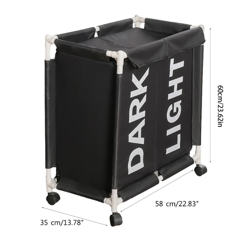 Корзина для белья съемная сумка хранения грязной одежды чехол-органайзер