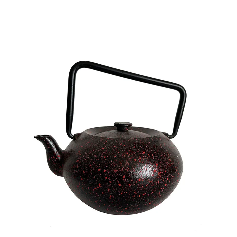 Уникальный чугунный чайник с ситечком 400 мл |