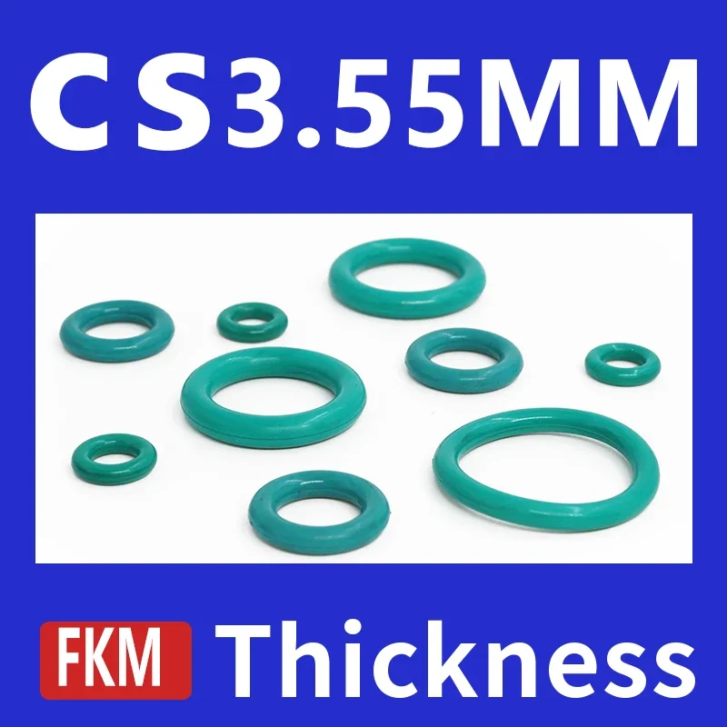 Толщина CS3 55 мм Зеленый FKM Фторкаучук Уплотнительные кольца Уплотнения Прокладка