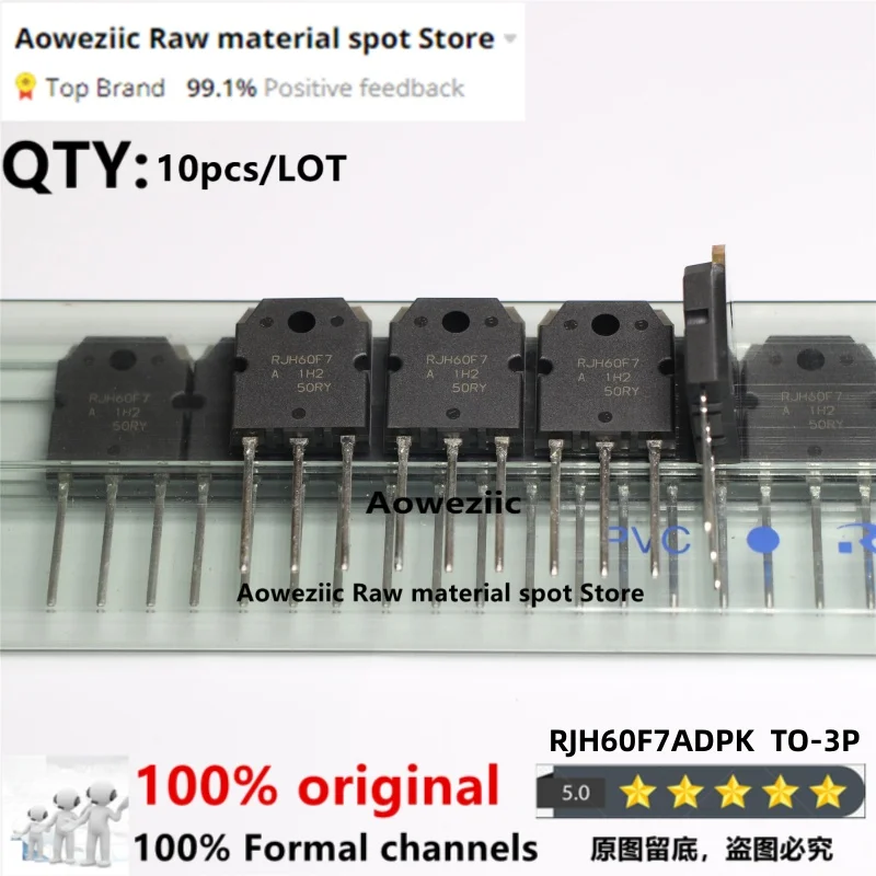 Aoweziic 100% новый импортный оригинальный RJH60F7A RJH60F7 RJH60F7ADPK TO-247 FET IGBT tube 90A 600V