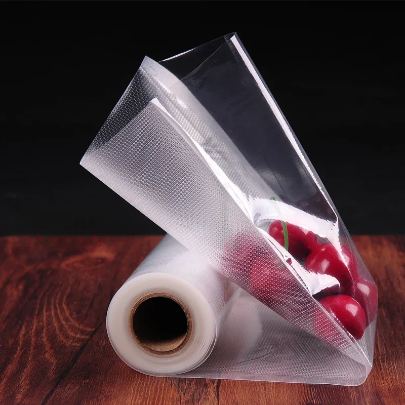 

Рельефный Вакуумный пакет с текстурой, для сохранения замороженных продуктов, бытовой вакуумный компрессионный пакет, вращающийся мешок, 10 м