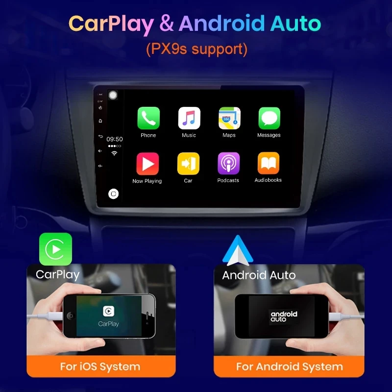 Автомагнитола AWESAFE PX9 для Renault Clio 4 2016-2019 2 din Android |
